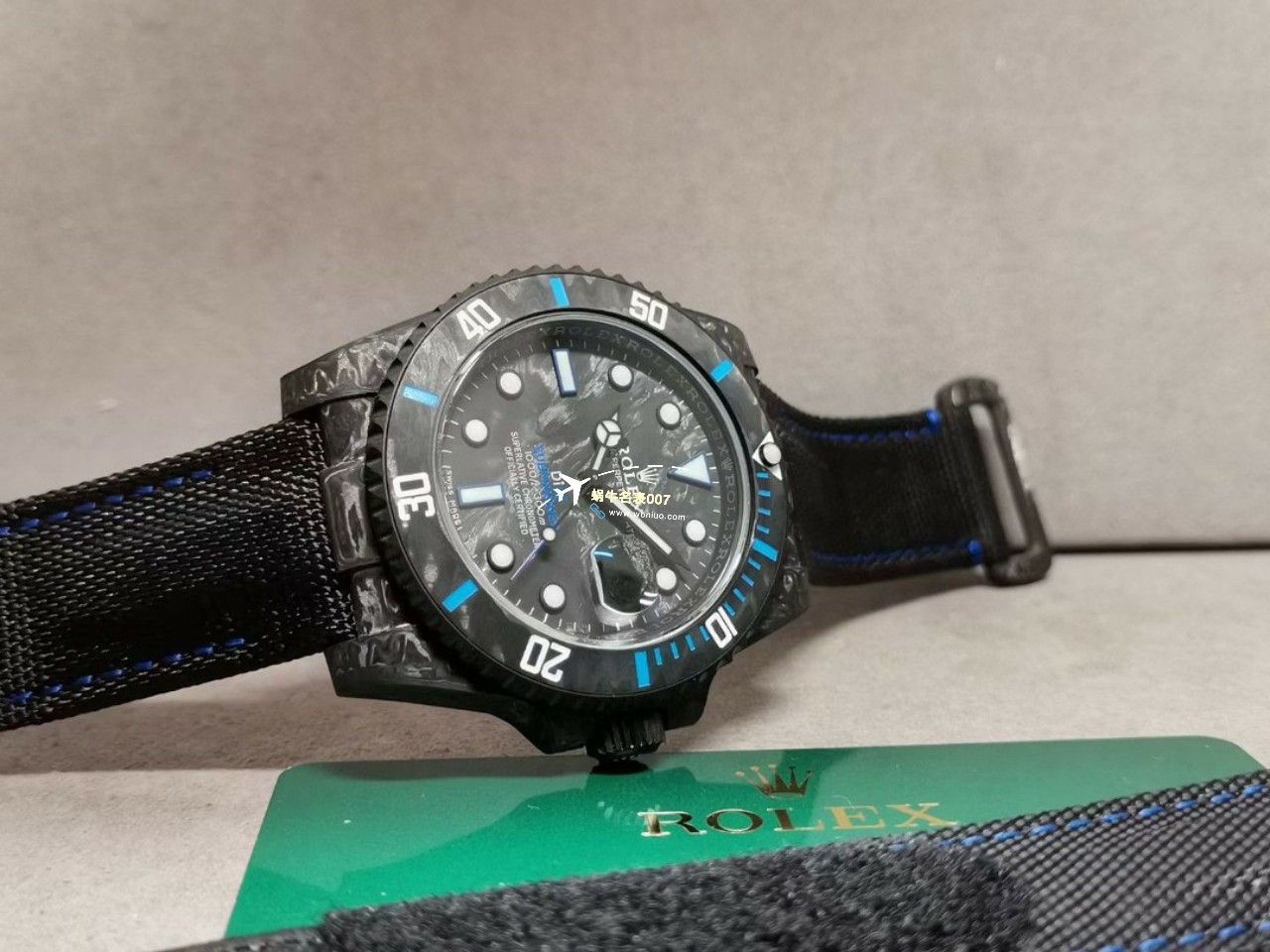VS厂市场最高版本最新最轻劳力士Rolex碳纤维Carbon Sea-Dweller水鬼系列腕表 / R789