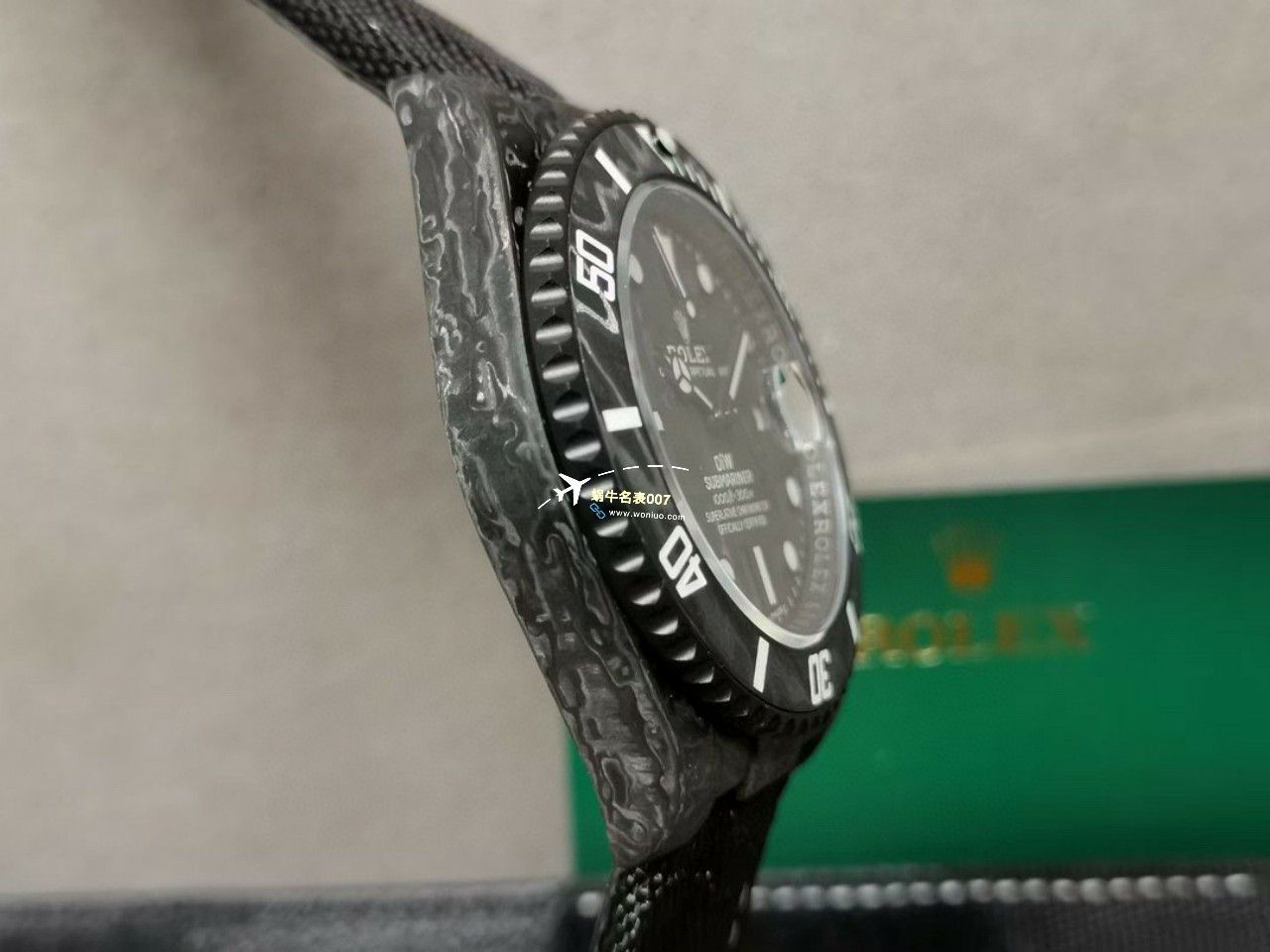 VS厂市场最高版本最新最轻劳力士Rolex碳纤维Carbon Sea-Dweller水鬼系列腕表 / R789