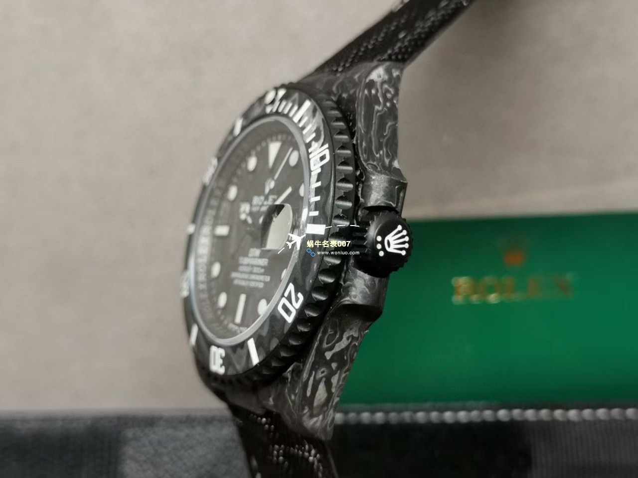 VS厂市场最高版本最新最轻劳力士Rolex碳纤维Carbon Sea-Dweller水鬼系列腕表 / R789