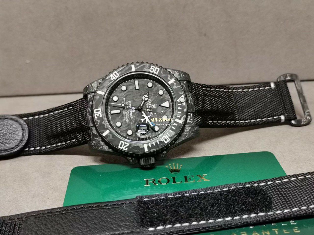 VS厂市场最高版本最新最轻劳力士Rolex碳纤维Carbon Sea-Dweller水鬼系列腕表 / R789