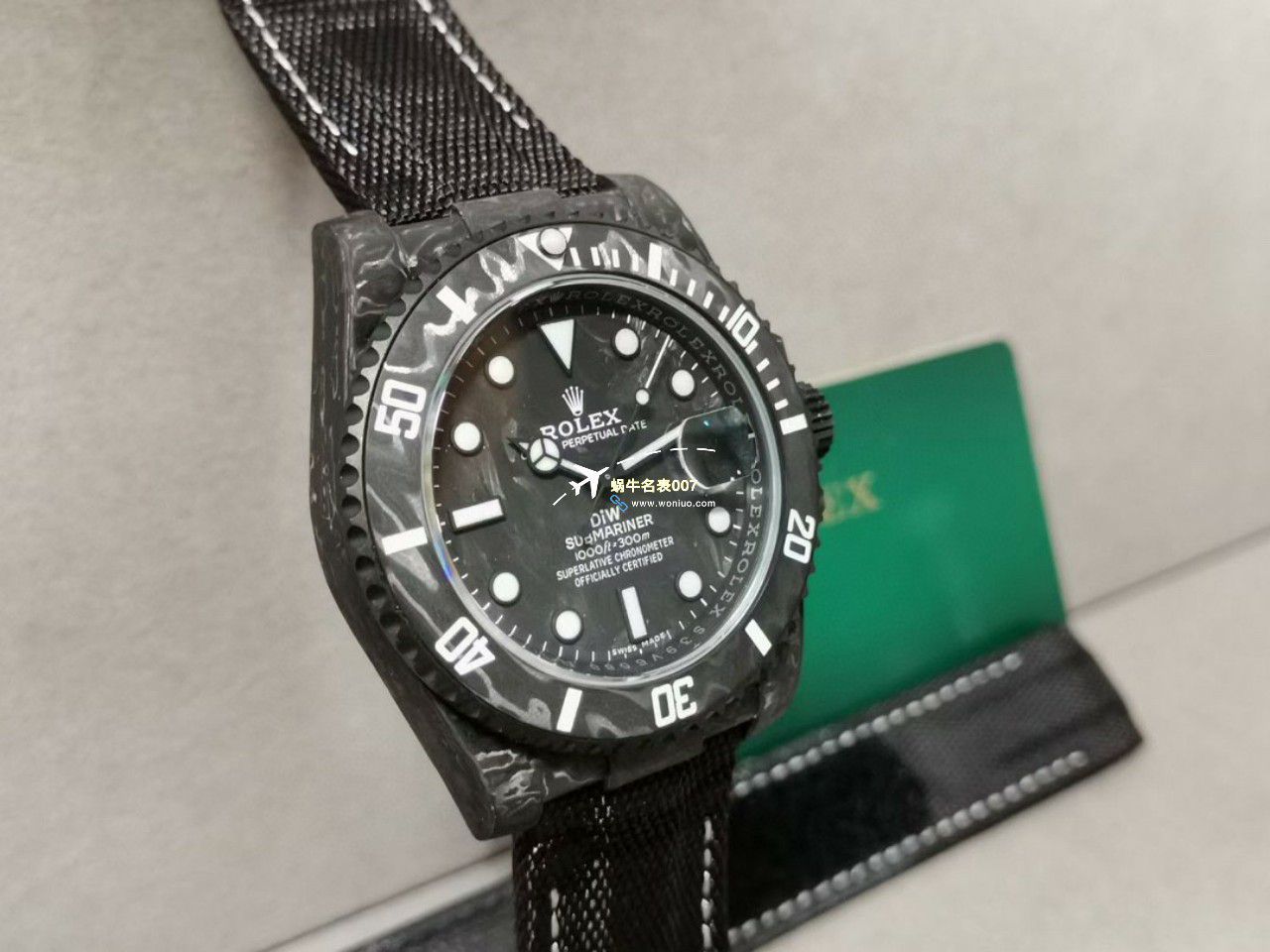 VS厂市场最高版本最新最轻劳力士Rolex碳纤维Carbon Sea-Dweller水鬼系列腕表 / R789