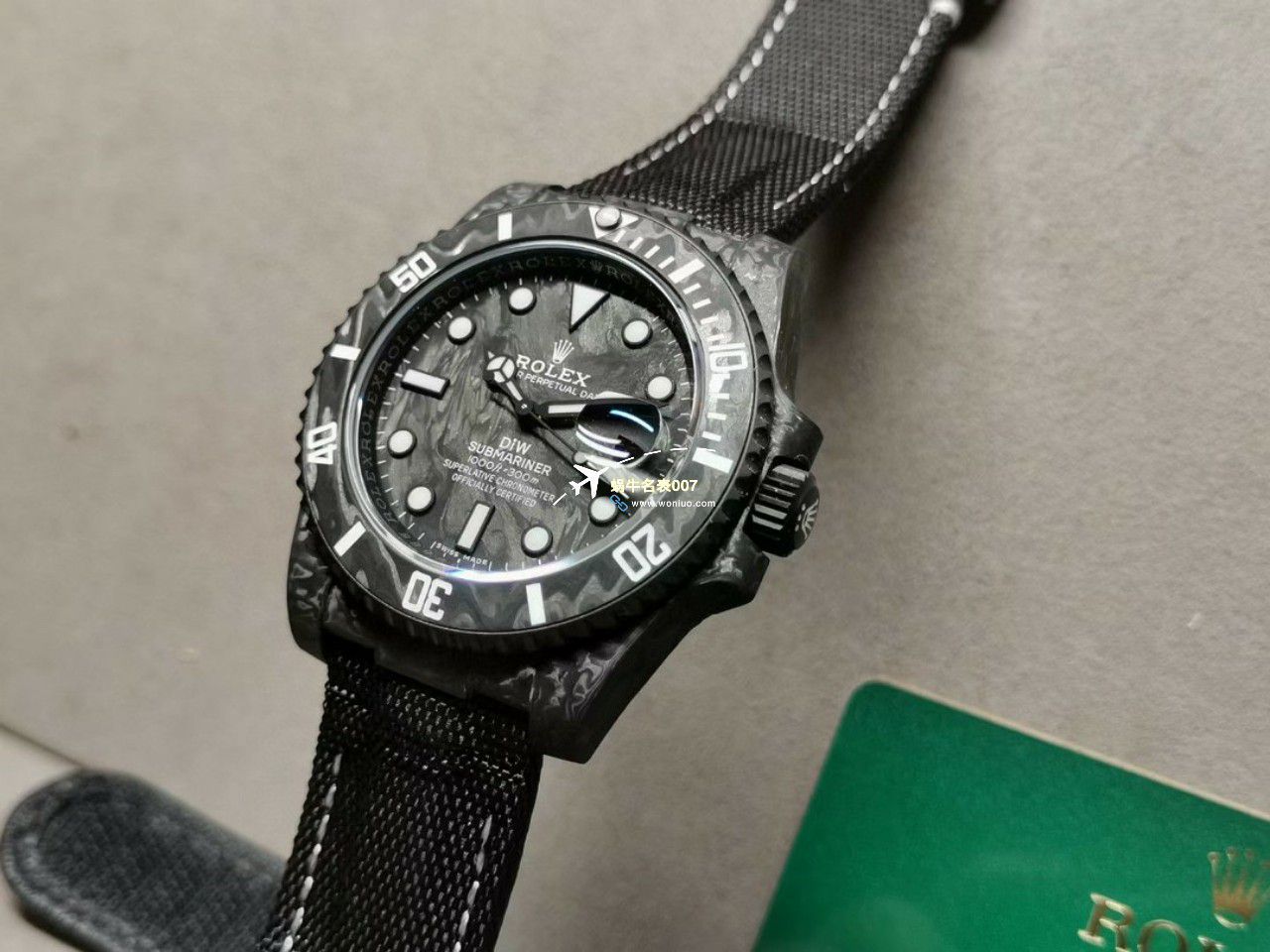 VS厂市场最高版本最新最轻劳力士Rolex碳纤维Carbon Sea-Dweller水鬼系列腕表 / R789