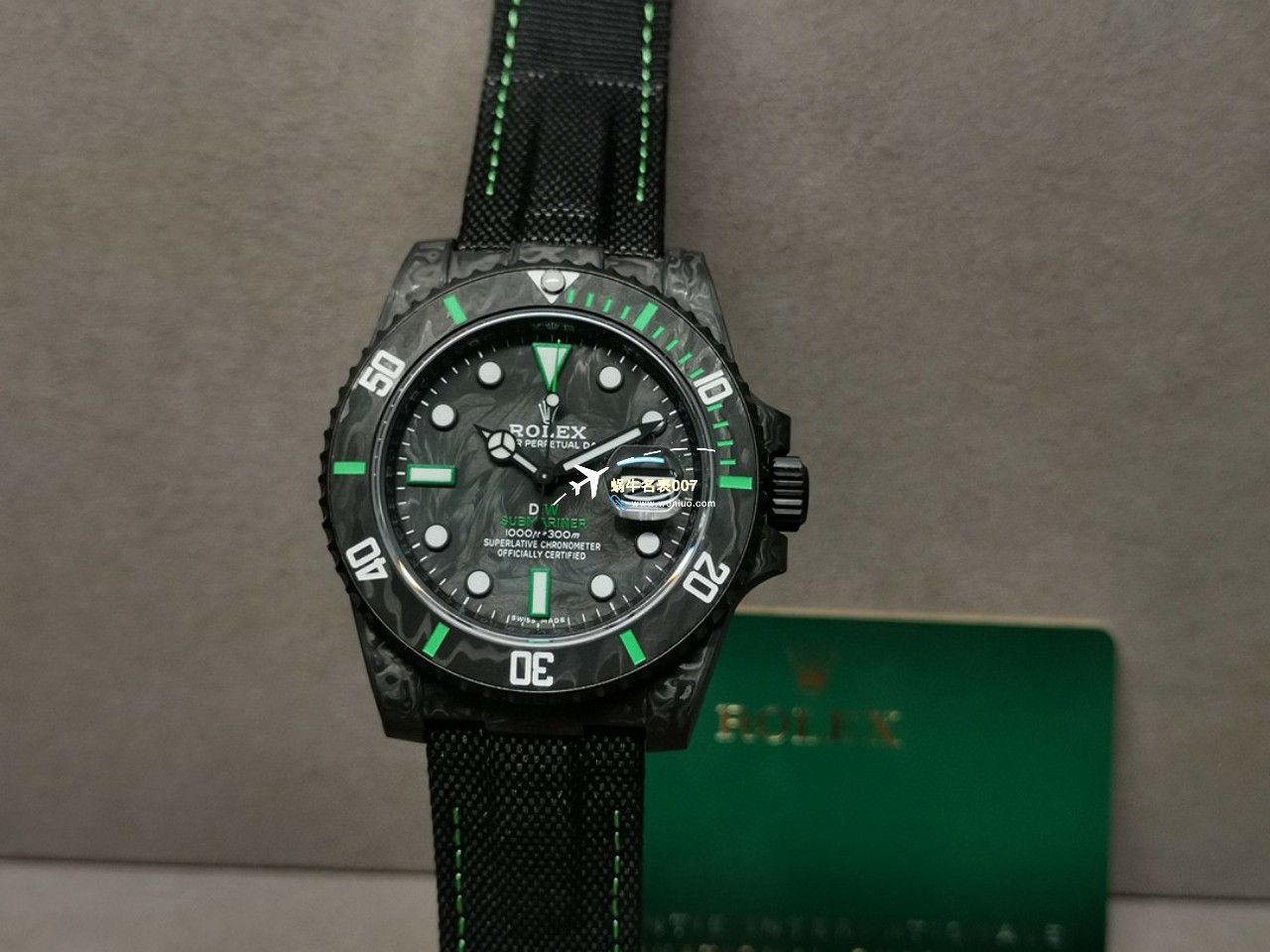VS厂市场最高版本最新最轻劳力士Rolex碳纤维Carbon Sea-Dweller水鬼系列腕表 / R789