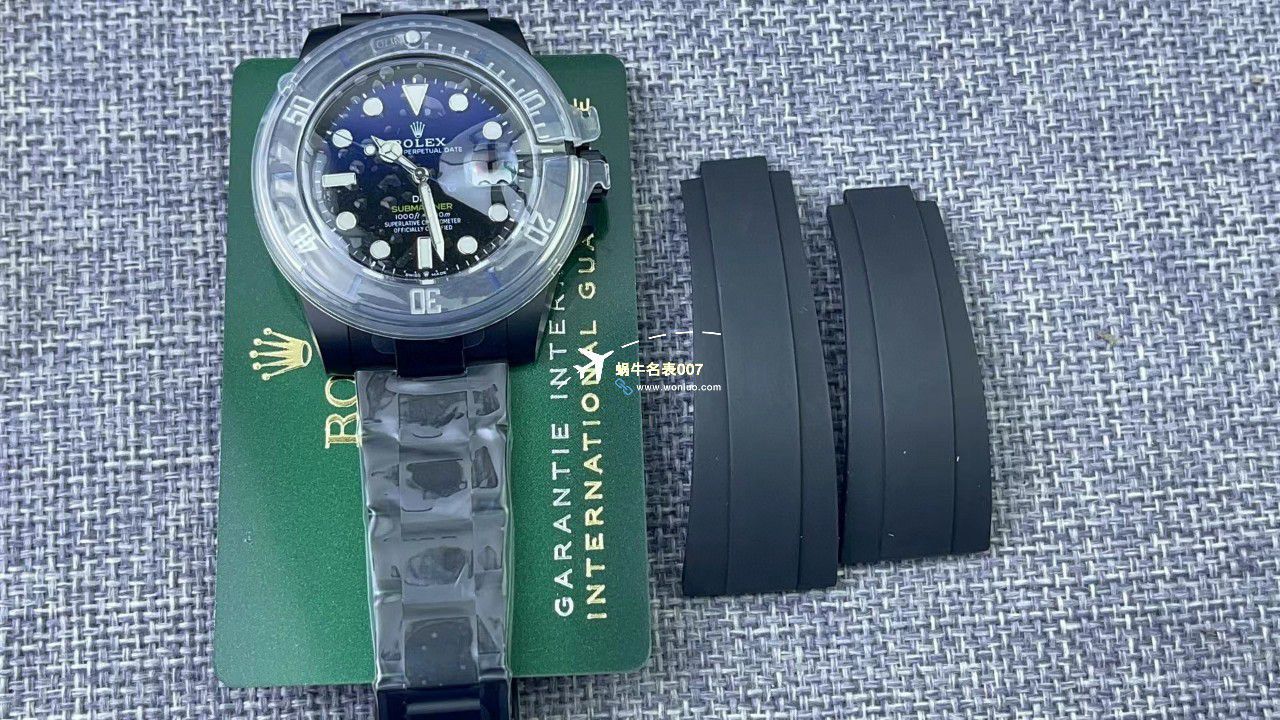 VS厂市场最高版本最新最轻劳力士Rolex碳纤维Carbon Sea-Dweller水鬼系列腕表 / R789
