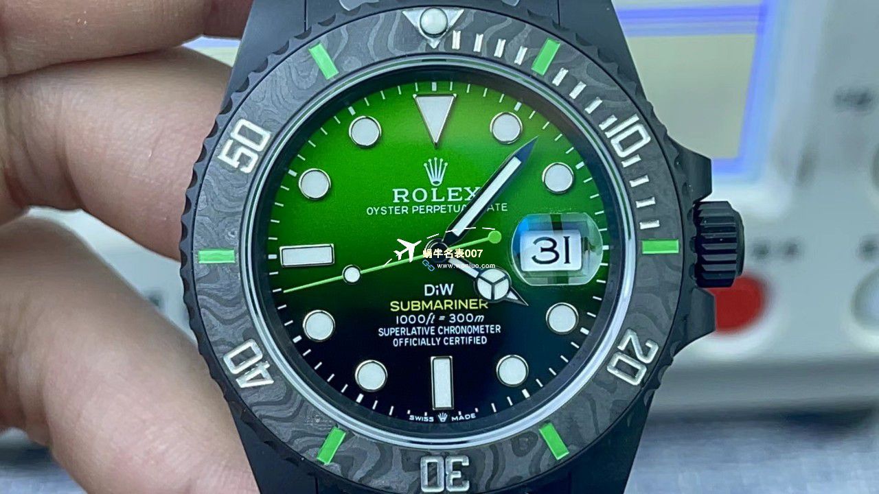 VS厂市场最高版本最新最轻劳力士Rolex碳纤维Carbon Sea-Dweller水鬼系列腕表 / R789