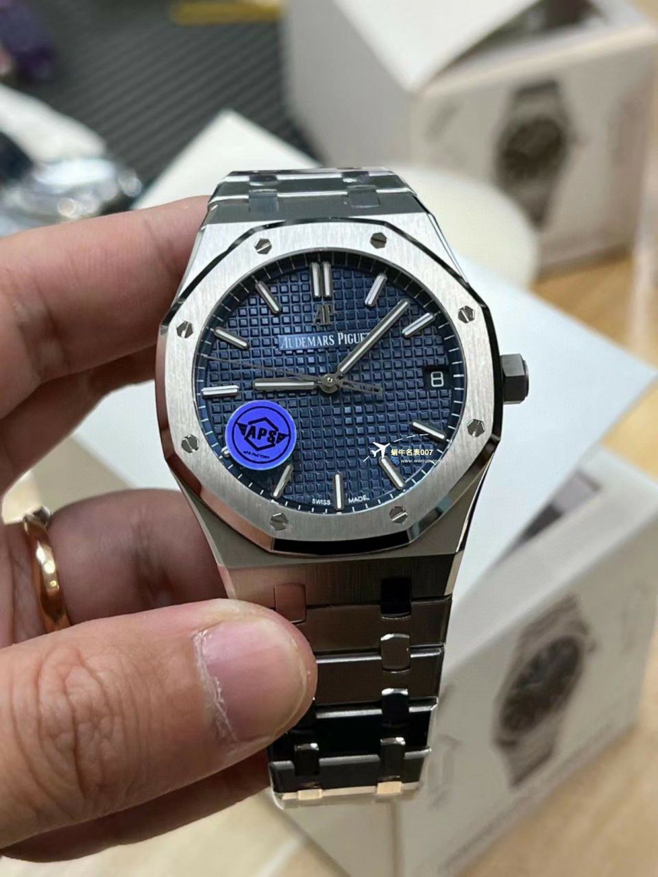 视频评测APS厂爱彼皇家橡树系列15500OR.OO.1220OR.01，15500OR.OO.D002CR.01，15500ST.OO.1220ST.03腕表 / AP233