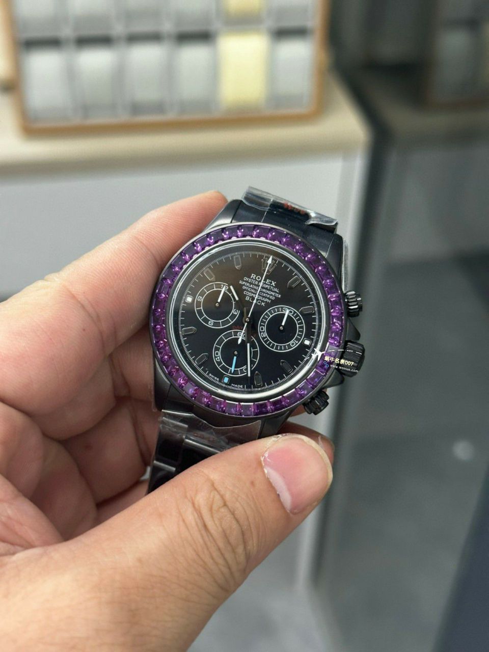 N厂劳力士全陶瓷粉红迪通拿4130机芯 / R772