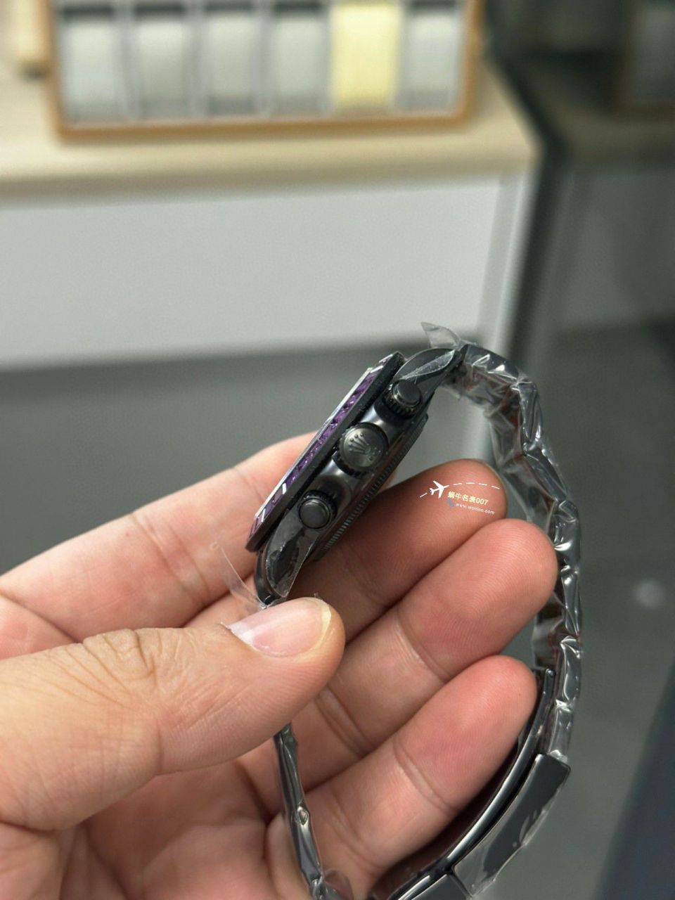 N厂劳力士全陶瓷粉红迪通拿4130机芯 / R772