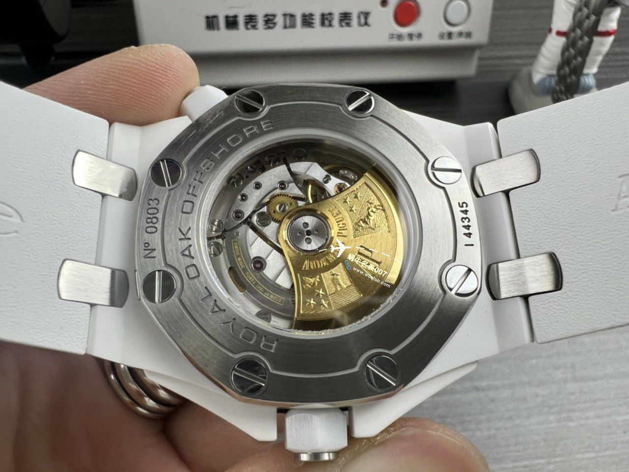 APS厂一体机爱彼皇家橡树离岸型白黑陶瓷15707CB.OO.A010CA.01，15707CE.OO.A002CA.01 / AP239