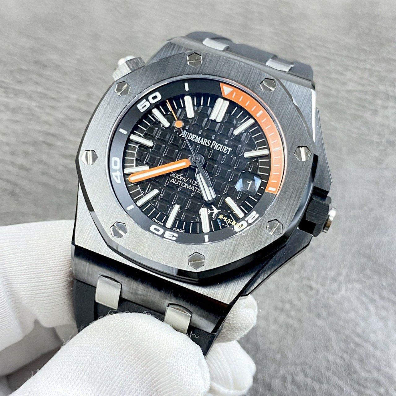 APS厂一体机爱彼皇家橡树离岸型白黑陶瓷15707CB.OO.A010CA.01，15707CE.OO.A002CA.01 / AP239