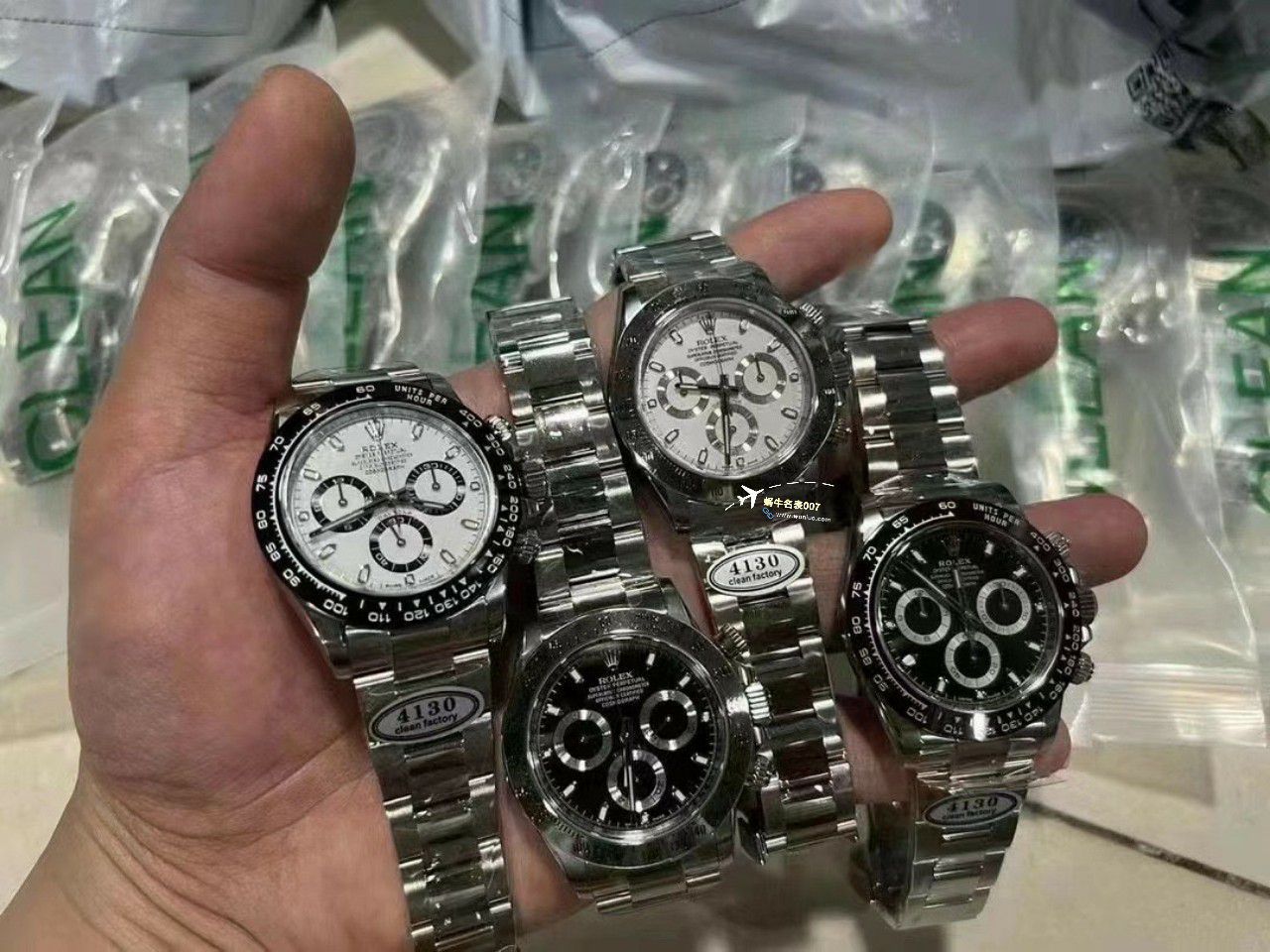 视频评测clean，C厂劳力士迪通拿熊猫迪m116500ln-0001 / R779