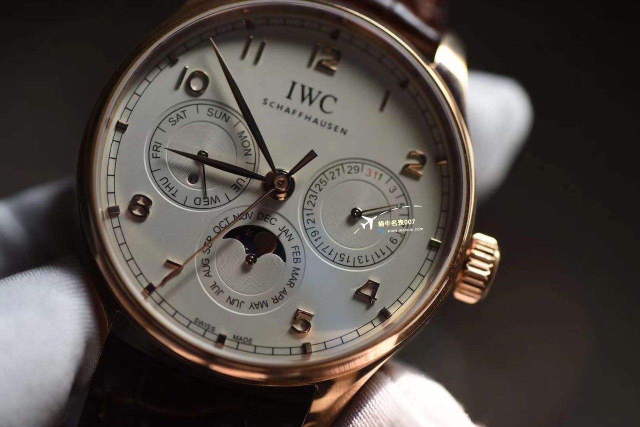 视频评测TW IWC万国表葡萄牙万年历IW344203，IW344202 / WG616