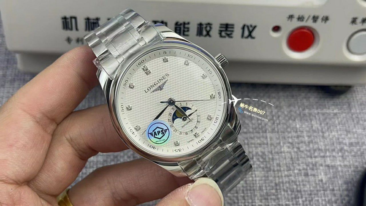 视频评测APS厂浪琴名匠月相L2.909.4.78.6，L2.909.4.78.3，L2.909.4.77.6 / L179