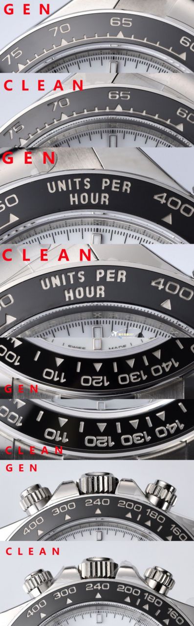 clean厂c厂劳力士宇宙计型迪通拿新款4131机芯熊猫迪水泥灰m126500LN-0001，m126519ln-0006腕表 / R810