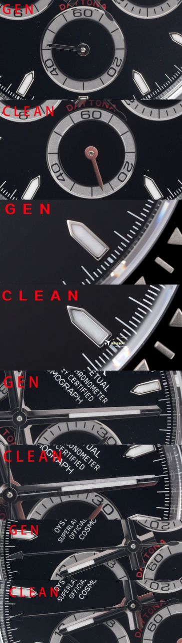clean厂c厂劳力士宇宙计型迪通拿新款4131机芯熊猫迪水泥灰m126500LN-0001，m126519ln-0006腕表 / R810