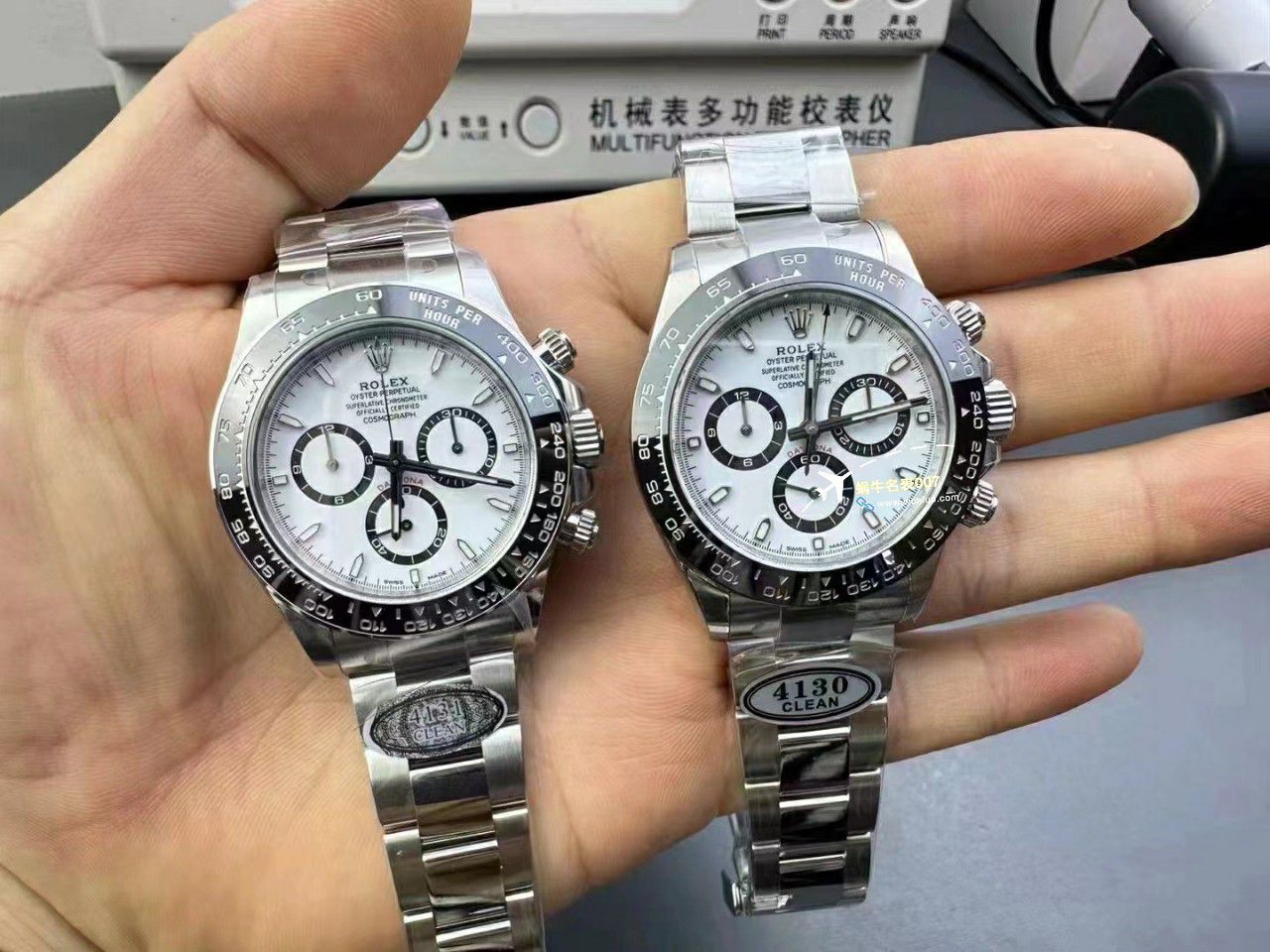 clean厂c厂劳力士宇宙计型迪通拿新款4131机芯熊猫迪水泥灰m126500LN-0001，m126519ln-0006腕表 / R810