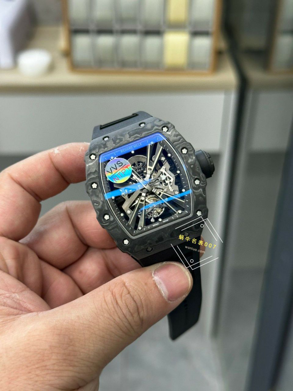 VVS新品理查德米勒米尔RM12-01 NTPT陀飞轮腕表 / VVSRM1201