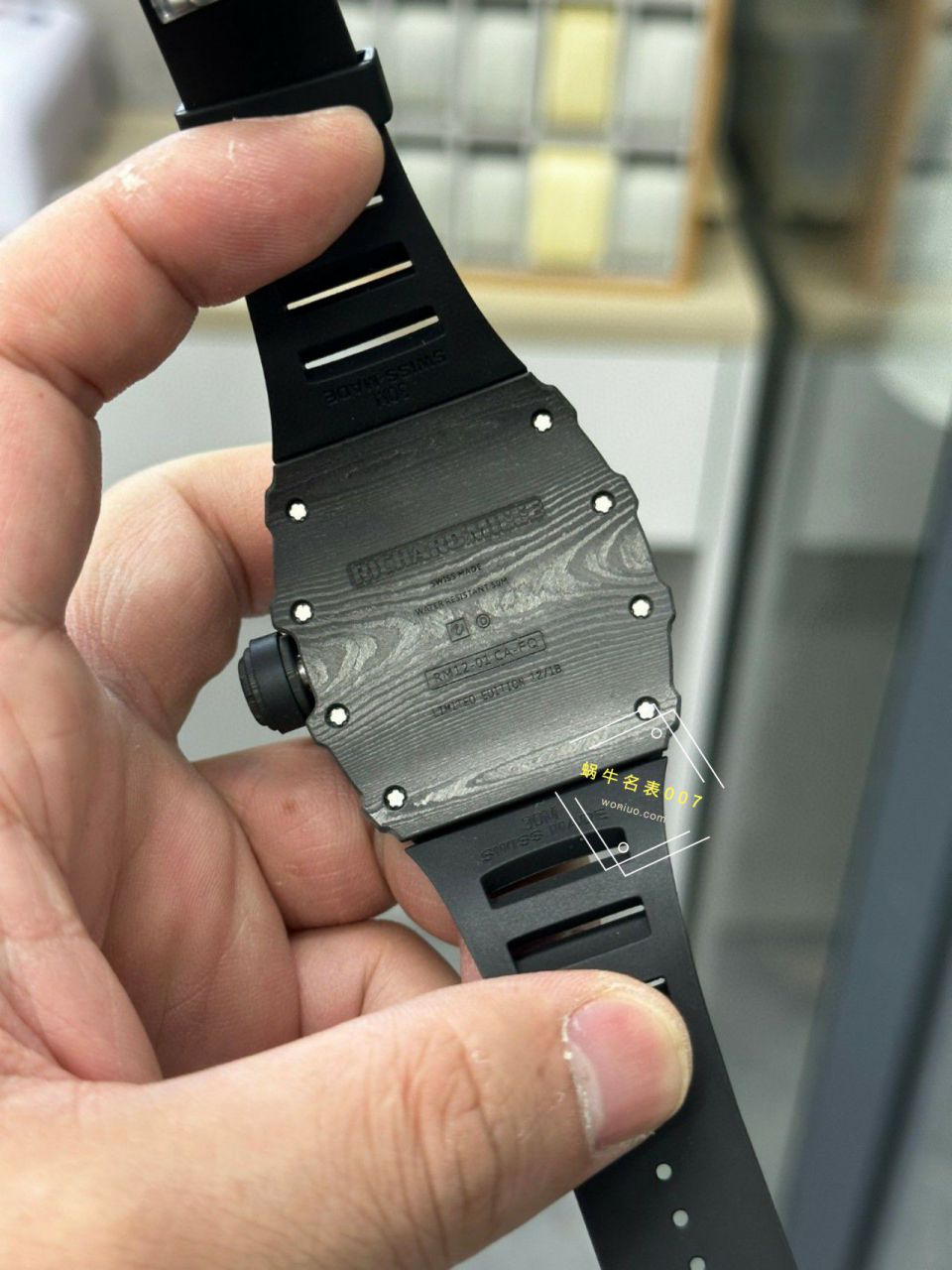 VVS新品理查德米勒米尔RM12-01 NTPT陀飞轮腕表 / VVSRM1201