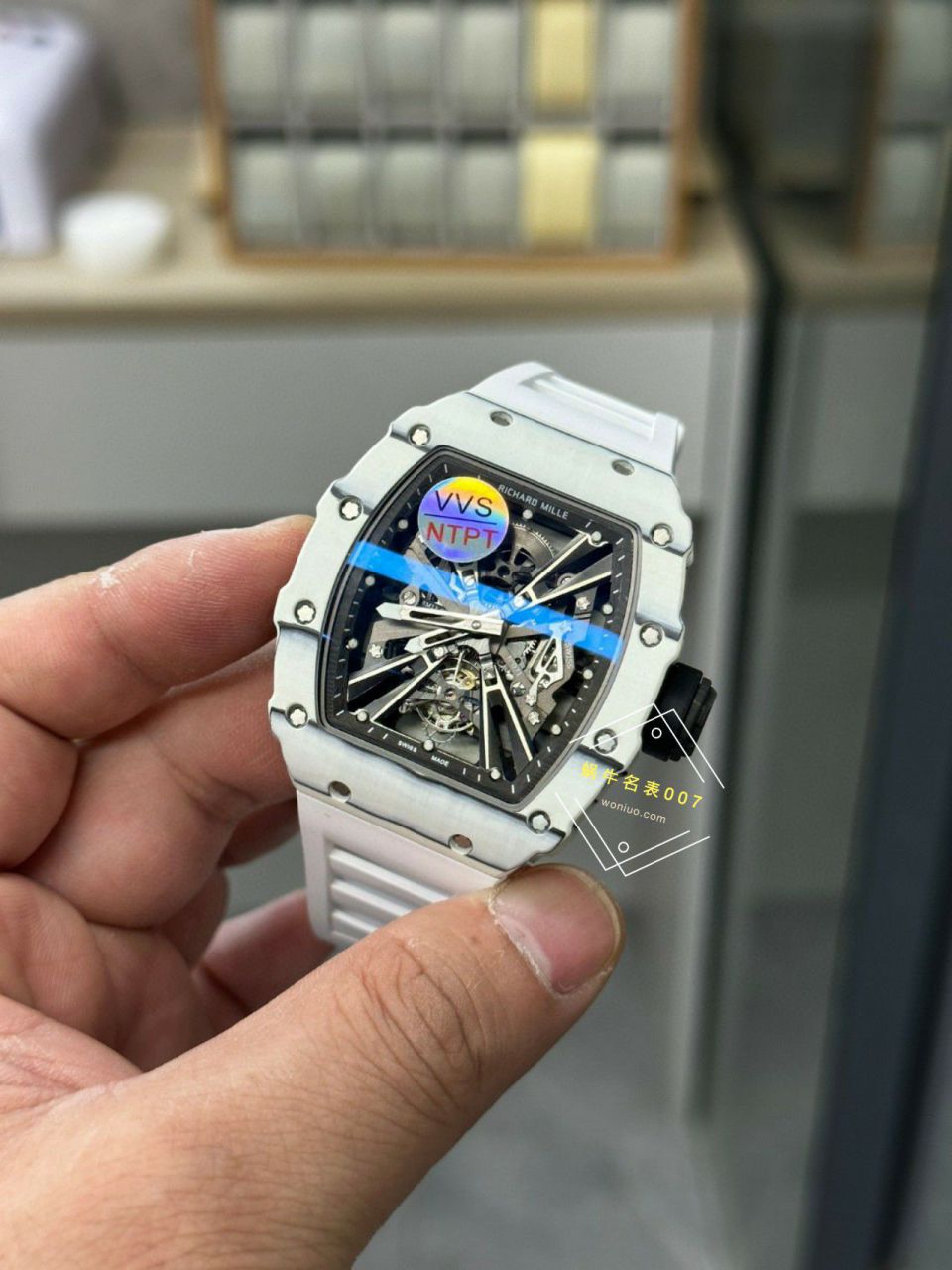 VVS新品理查德米勒米尔RM12-01 NTPT陀飞轮腕表 / VVSRM1201