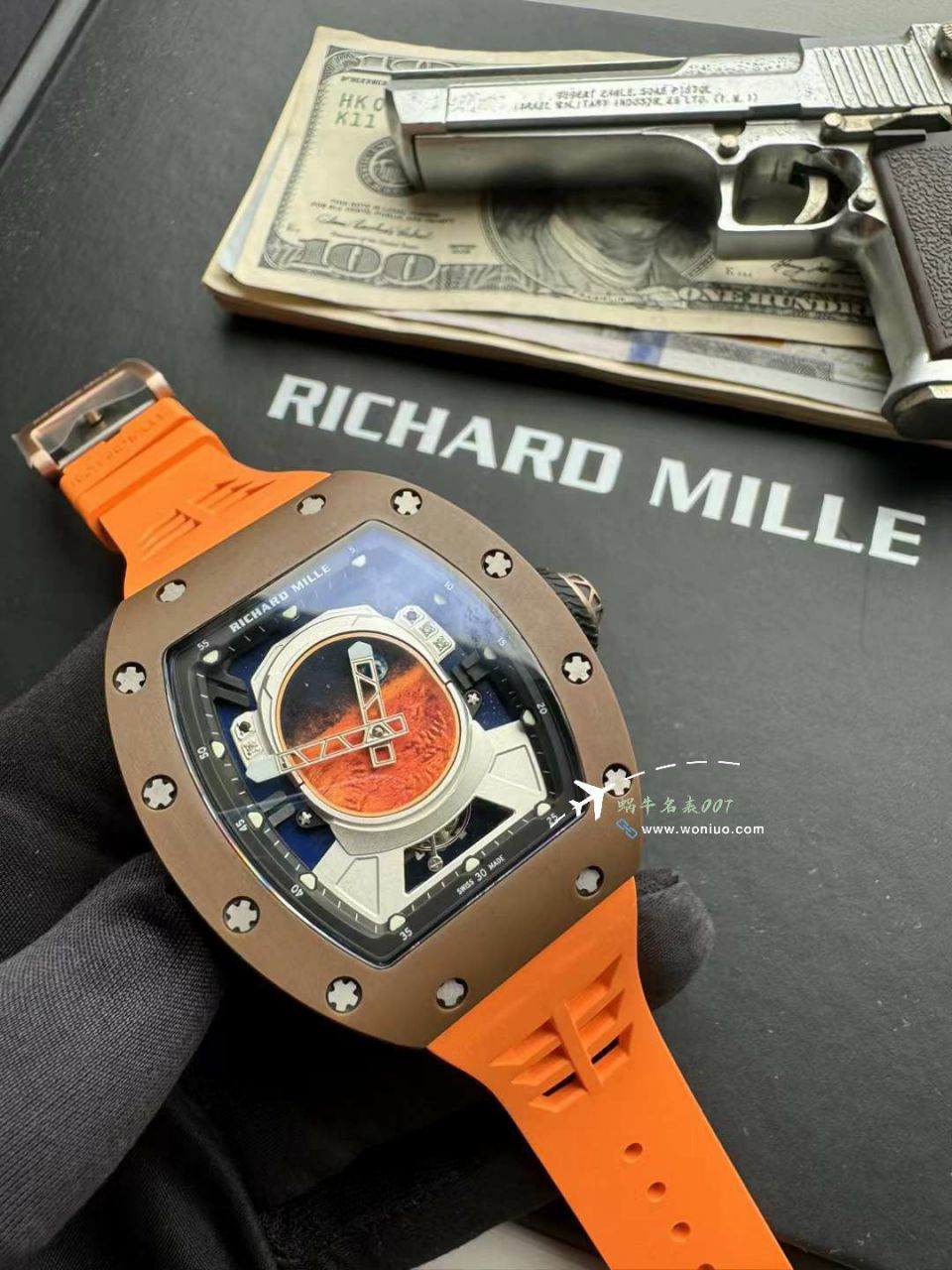 YS厂RICHARD MILLE理查米尔（理查德米勒）男士系列RM52-05 PHARRELL WILLIAMS 陀飞轮腕表 / RM52-05