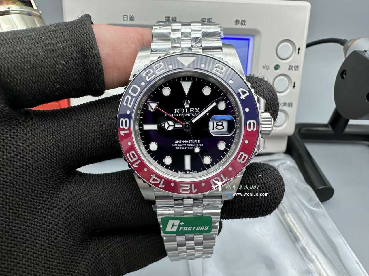 视频评测C+V3劳力士格林尼治型II可乐圈m126710blro-0001腕表 / R856