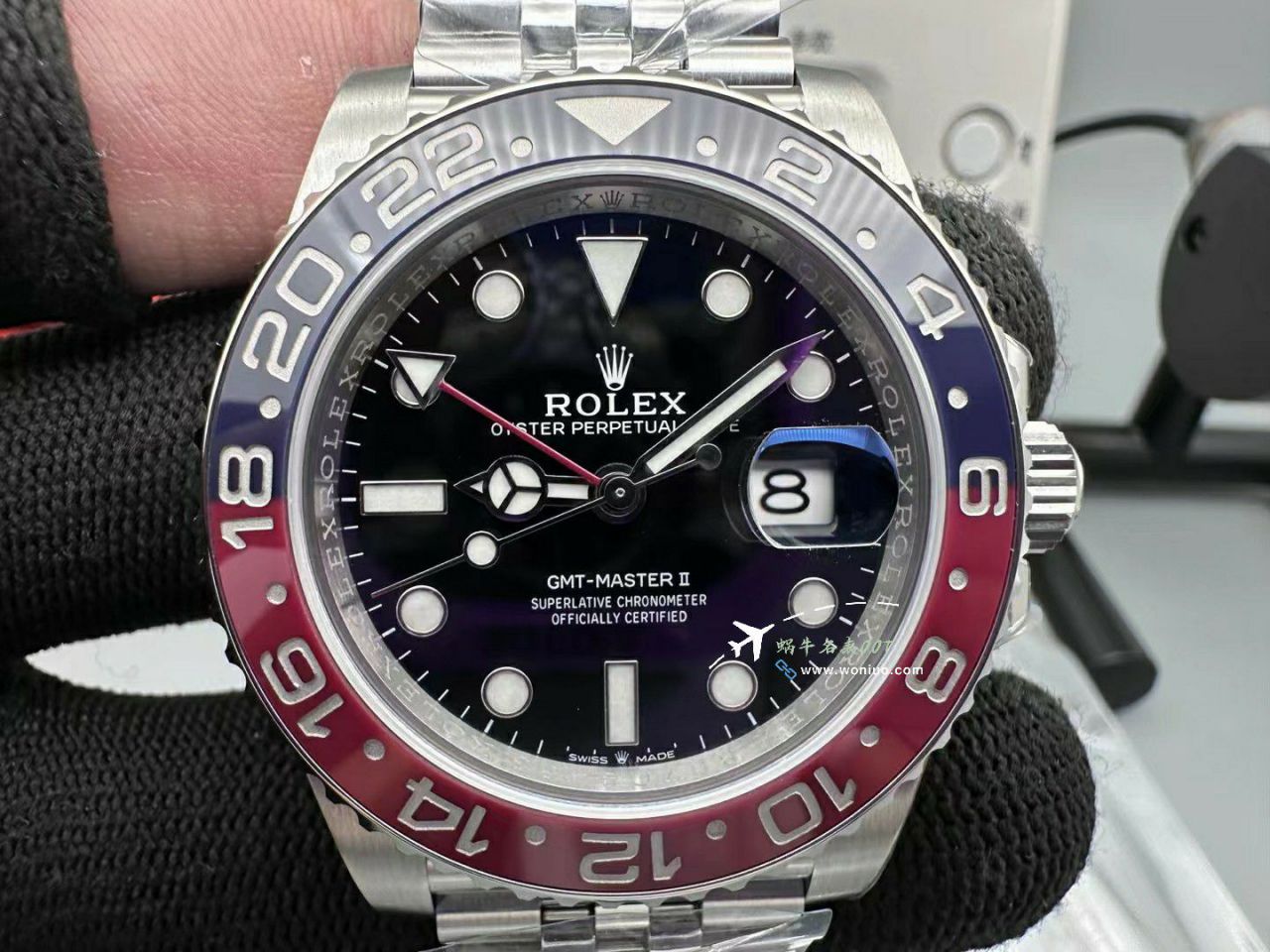 视频评测C+V3劳力士格林尼治型II可乐圈m126710blro-0001腕表 / R856