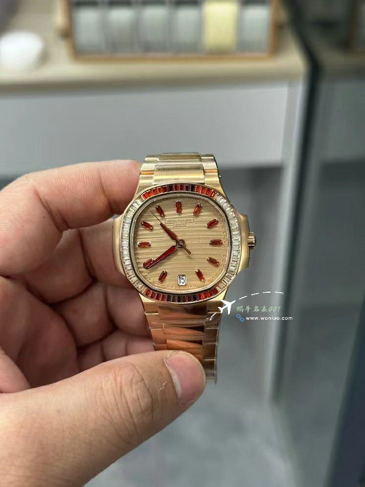 3K厂百达翡丽运动优雅鹦鹉螺女表7118/1300R-001 / BD392