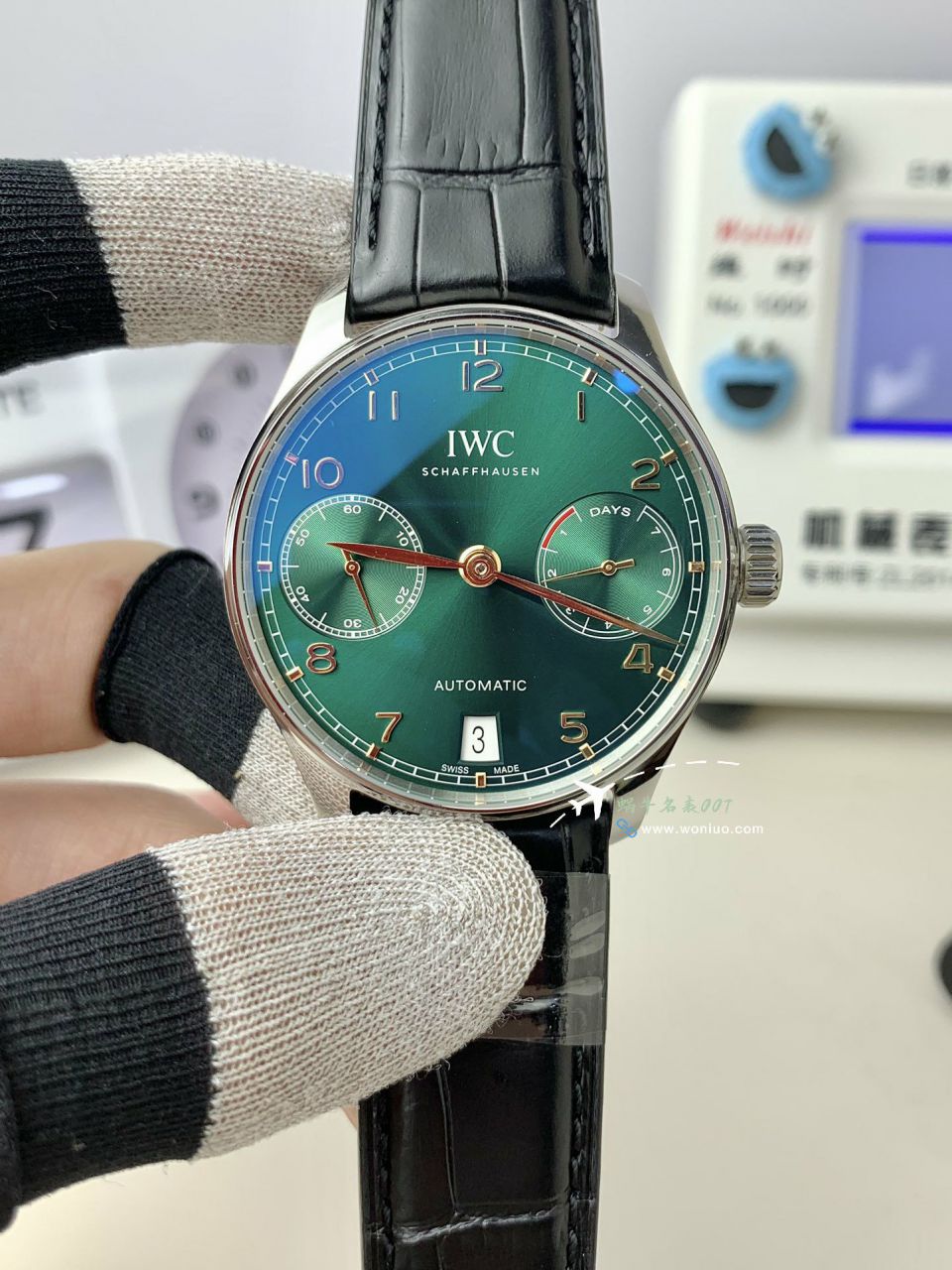 ZF万国葡七绿面葡萄牙系列IW500708腕表(“科威特特别版”) / AP627
