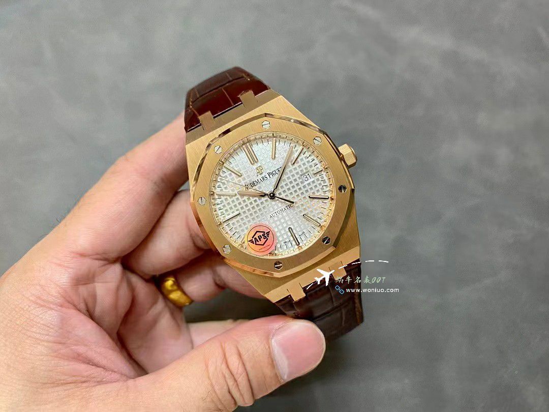 视频评测APS配重版本爱彼皇家橡树最好的15400OR.OO.D002CR.01，15400OR.OO.D088CR.01腕表 / AP277