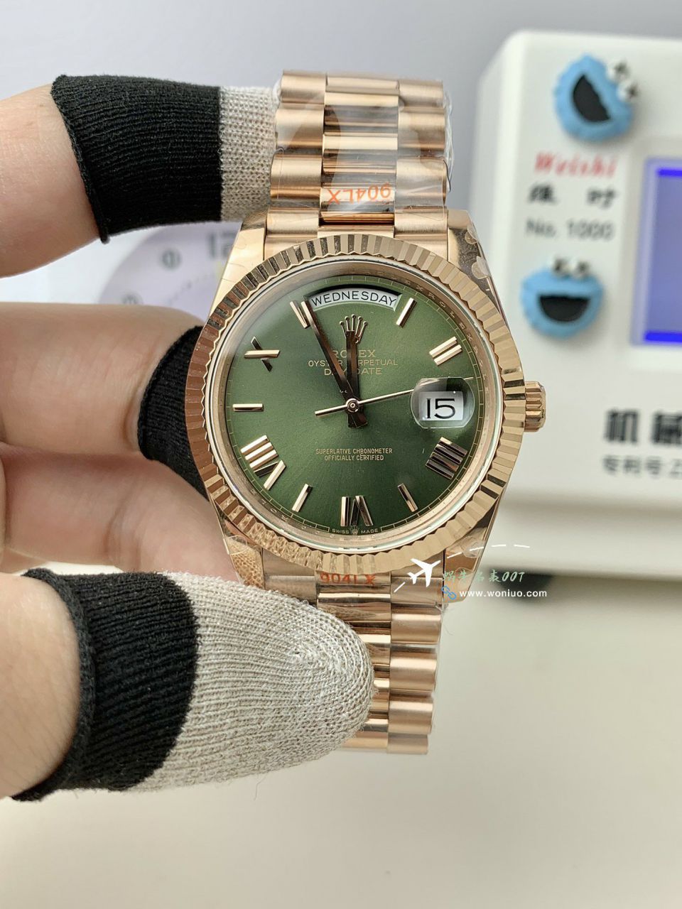 GM劳力士星期日历型系列m228239-0055腕表V3配重DD陨石盘 / R963