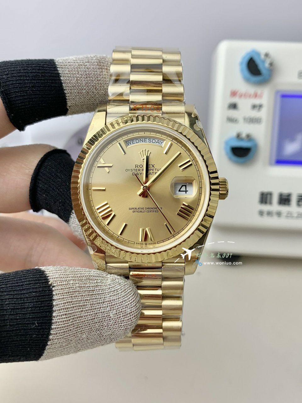 GM劳力士星期日历型系列m228239-0055腕表V3配重DD陨石盘 / R963