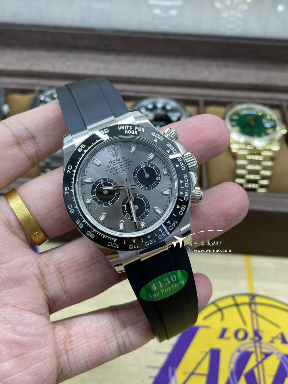 视频评测 APS配重版本劳力士迪通拿余文乐M116518ln-0048，水泥灰M116519ln-0027 / R863