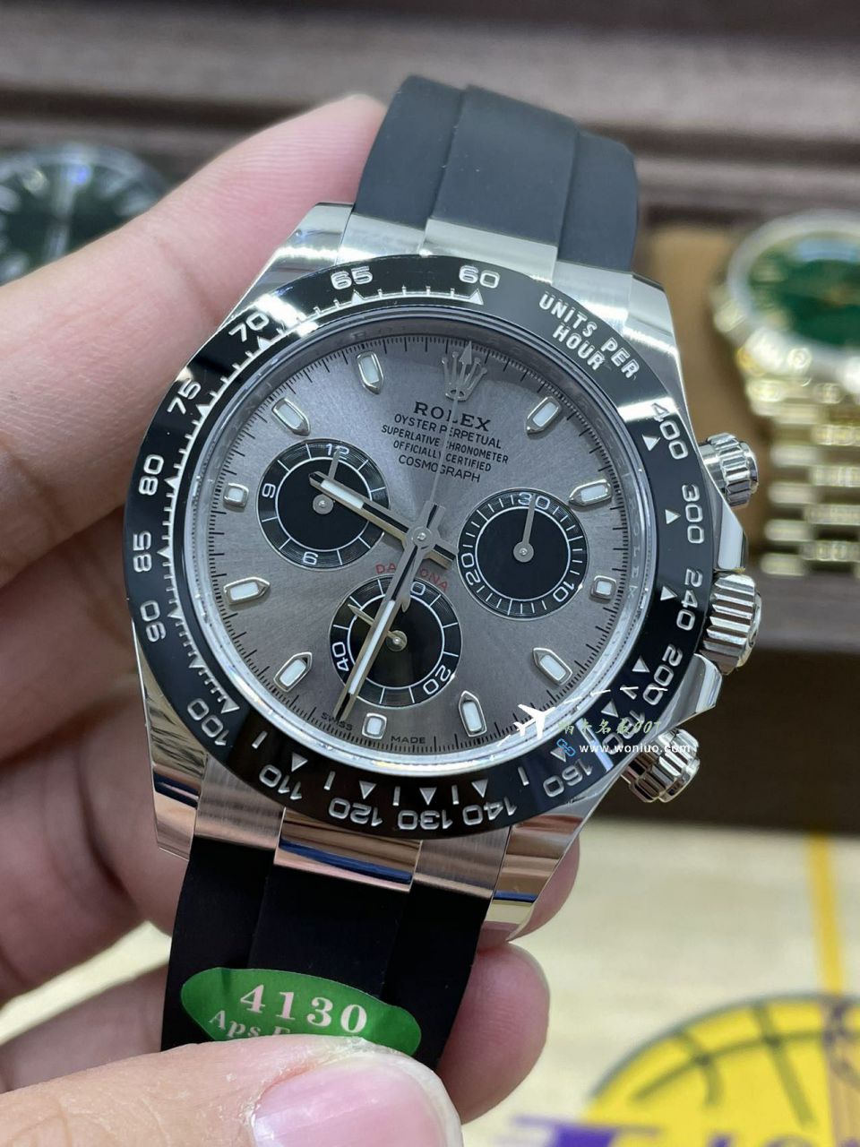 视频评测 APS配重版本劳力士迪通拿余文乐M116518ln-0048，水泥灰M116519ln-0027 / R863