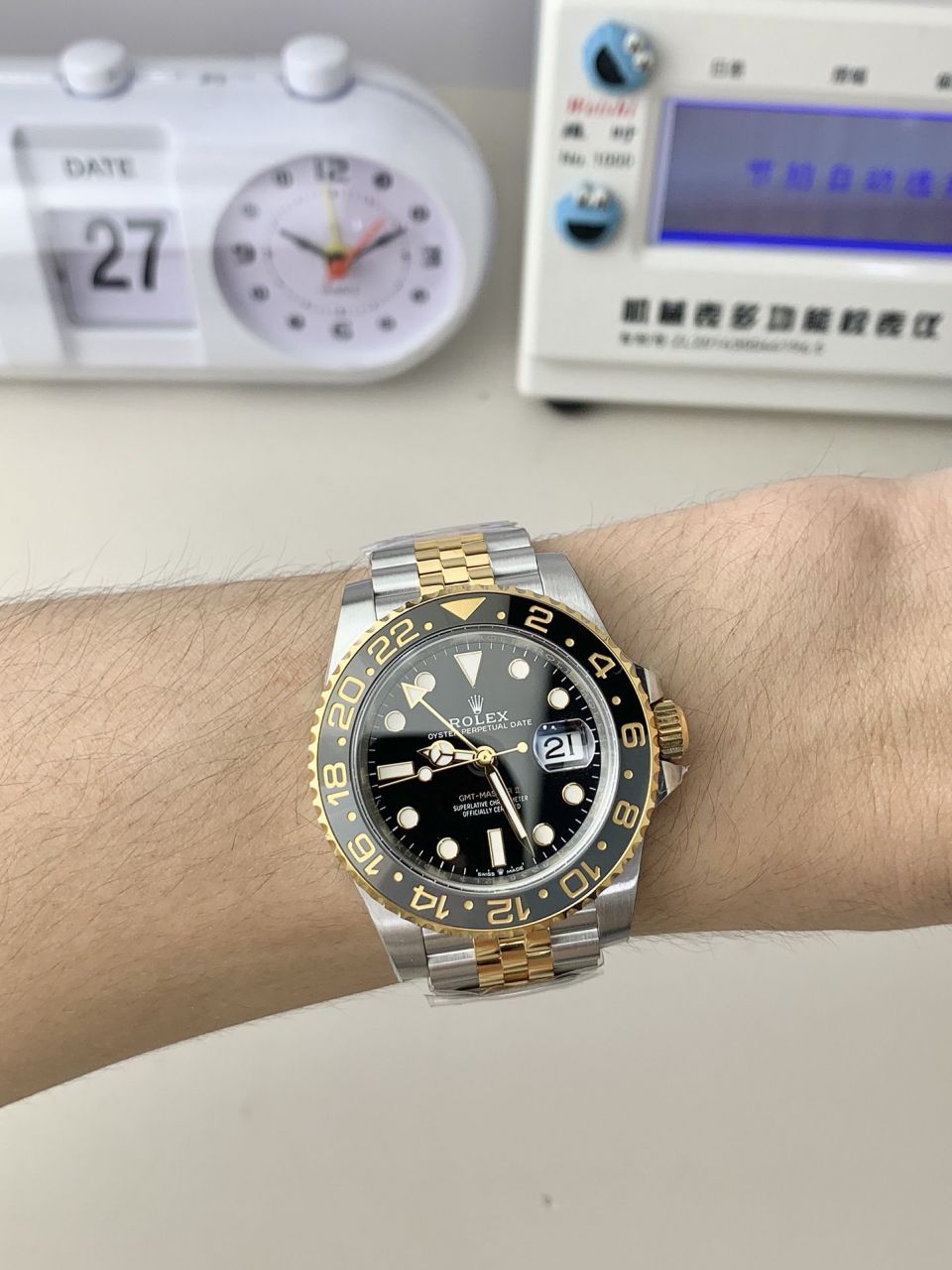 视频评测clean劳力士格林尼治型II新款皮蛋圈m126710grnr-0003腕表 / R866