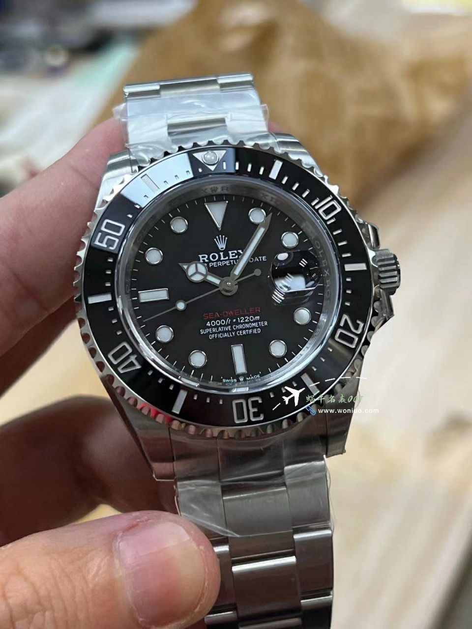 视频评测VS劳力士海使型小鬼王单黄m126603-0001腕表 / R867