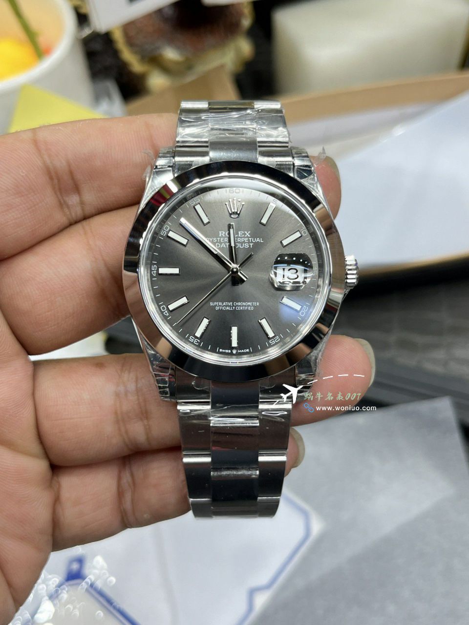 VS劳力士日志型41手表系列m126300-0007腕表 / R869