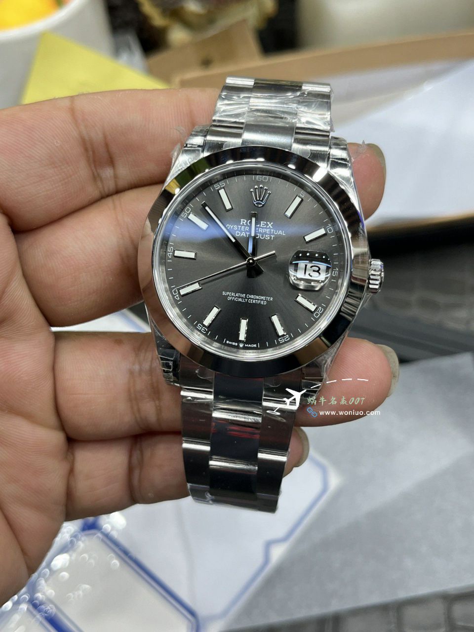 VS劳力士日志型41手表系列m126300-0007腕表 / R869