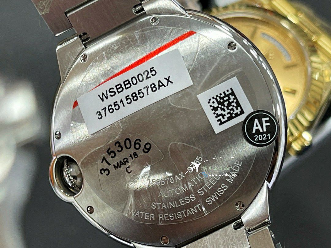 AF厂最好卡地亚蓝气球42毫米男款系列W2BB0031腕表 / K360