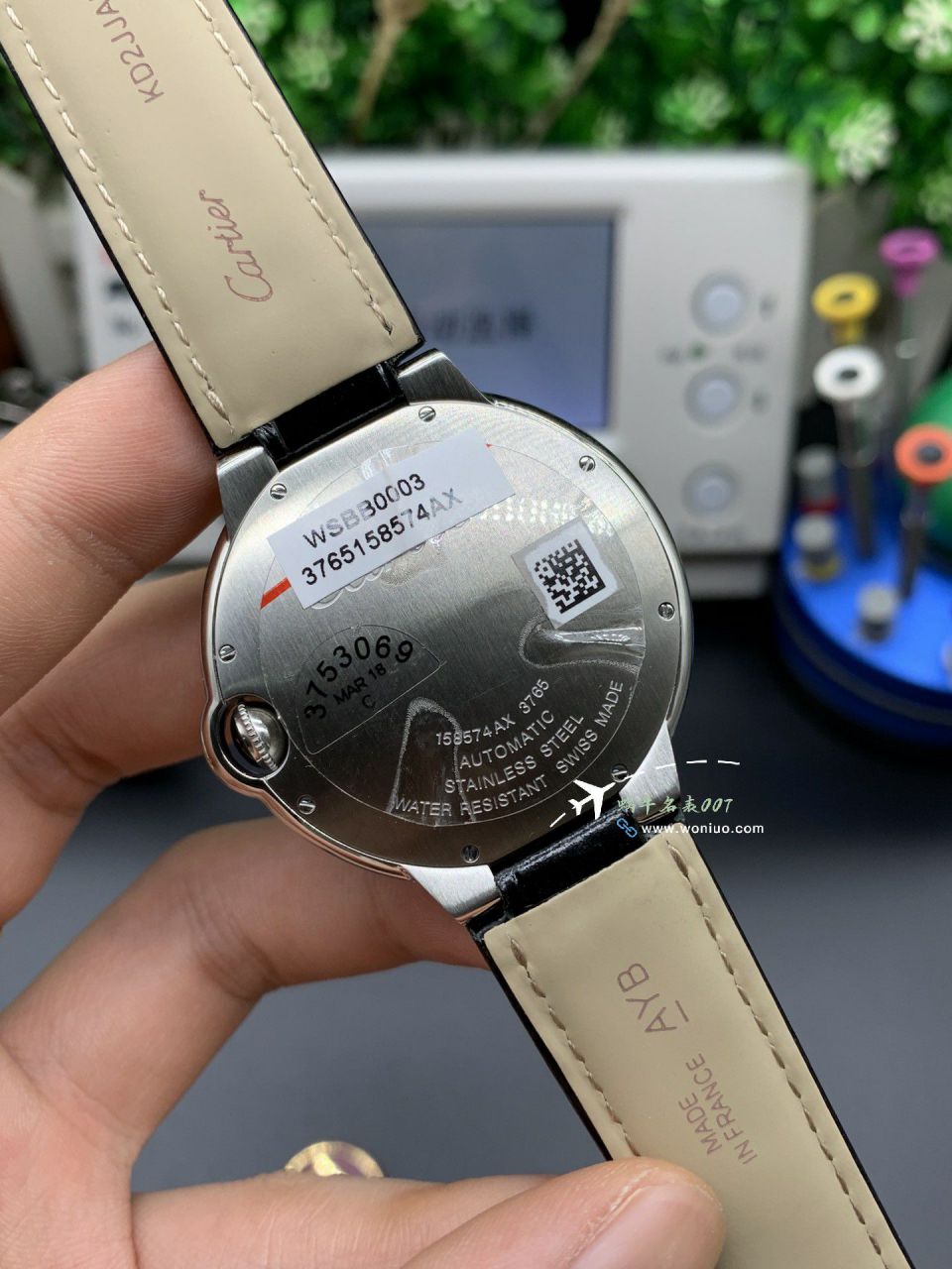 AF厂最好卡地亚蓝气球42毫米男款系列W2BB0031腕表 / K360