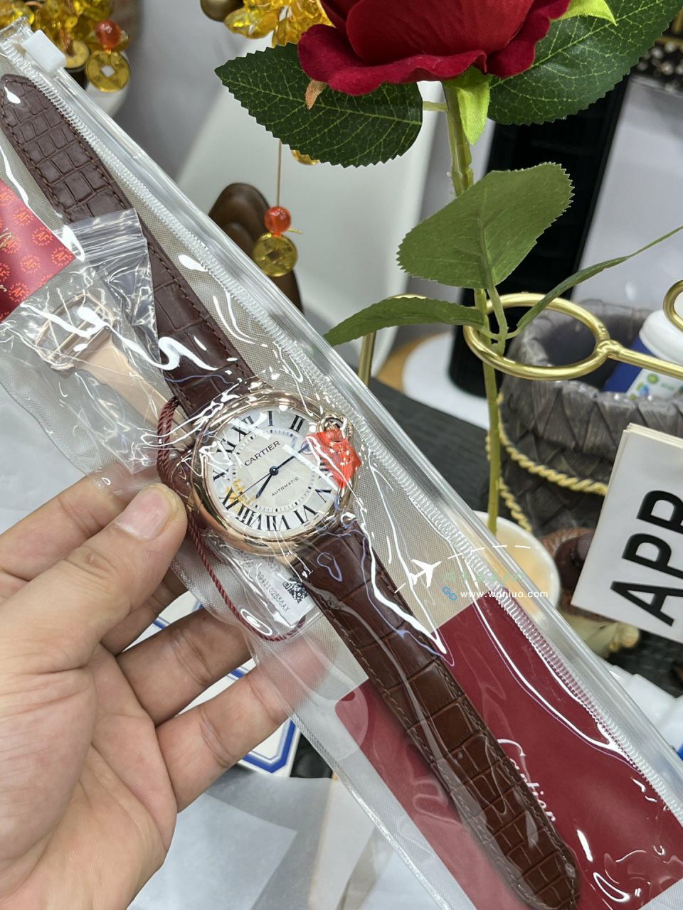 AF厂最好卡地亚蓝气球42毫米男款系列W2BB0031腕表 / K360