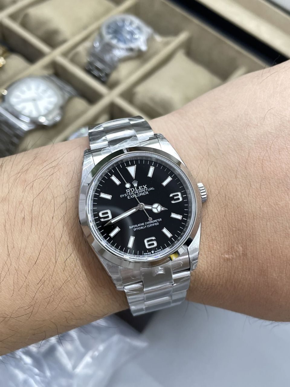 VS厂劳力士探险家一代m124270-0001腕表 / R871