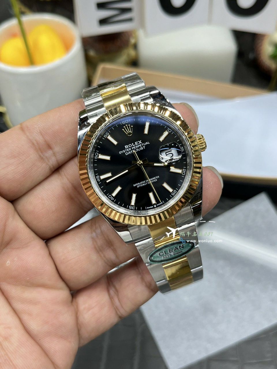 clean厂劳力士日志型41毫米116333-72213深灰盘腕表 / R873
