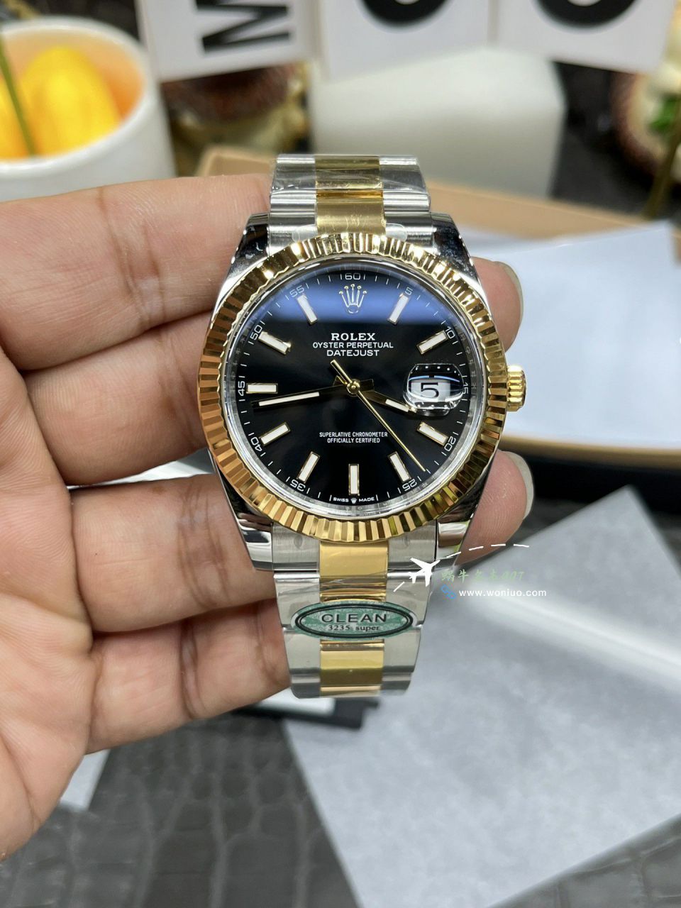 Clean厂劳力士日志41MM最好m126333-0010腕表 / R878