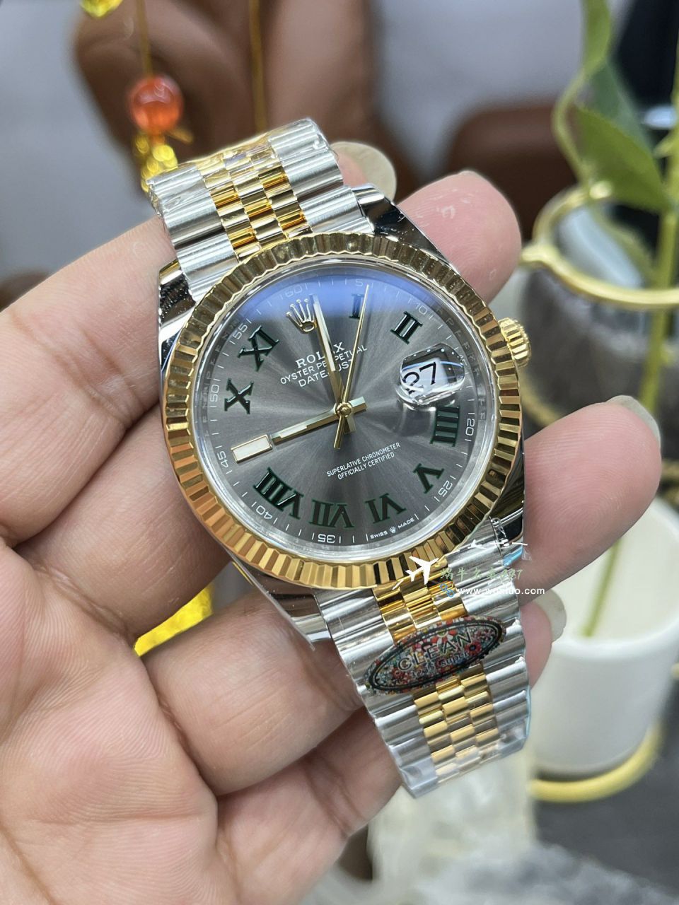 Clean厂劳力士日志41MM最好m126333-0010腕表 / R878
