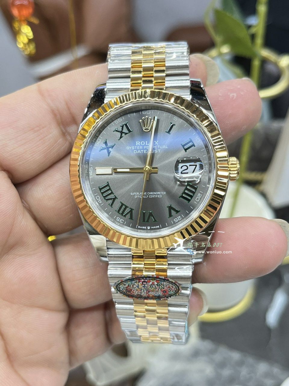 Clean厂劳力士日志41MM最好m126333-0010腕表 / R878