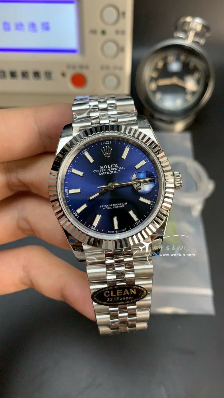 Clean厂劳力士日志41MM最好m126333-0010腕表 / R878