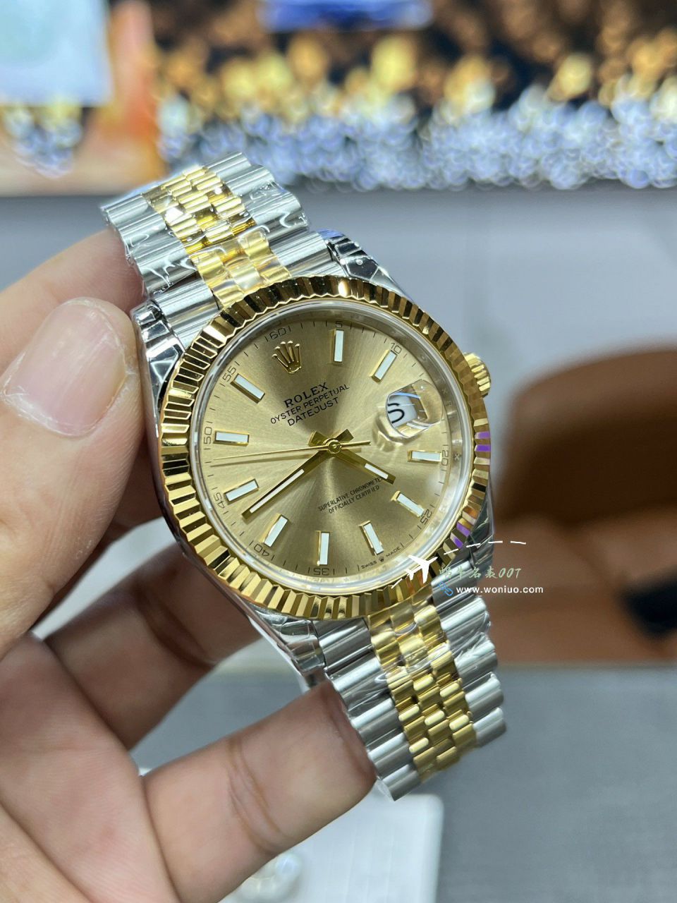 Clean厂劳力士日志41MM最好m126333-0010腕表 / R878