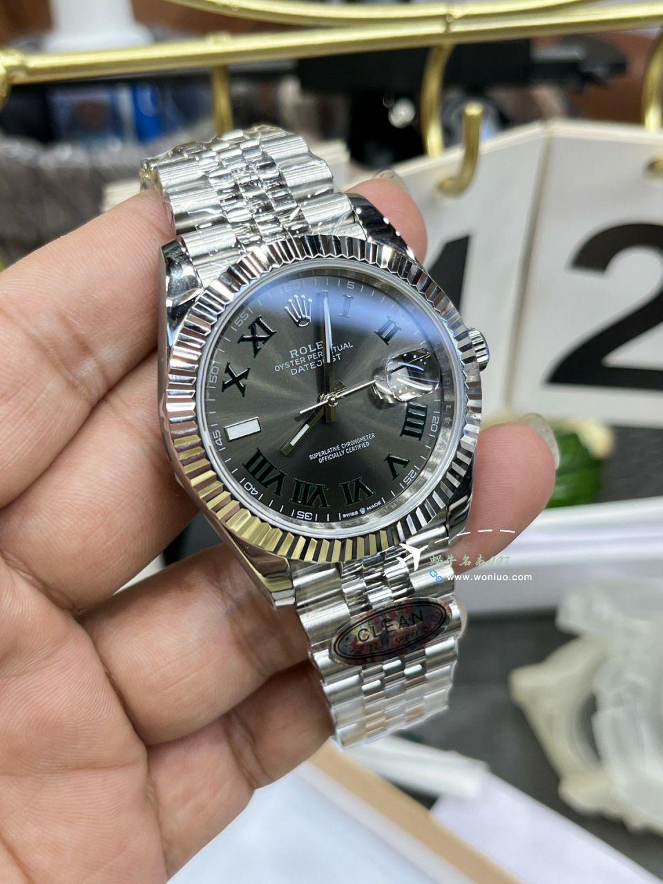 Clean厂劳力士日志41MM最好m126333-0010腕表 / R878