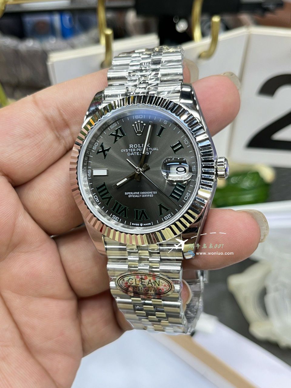 Clean厂劳力士日志41MM最好m126333-0010腕表 / R878