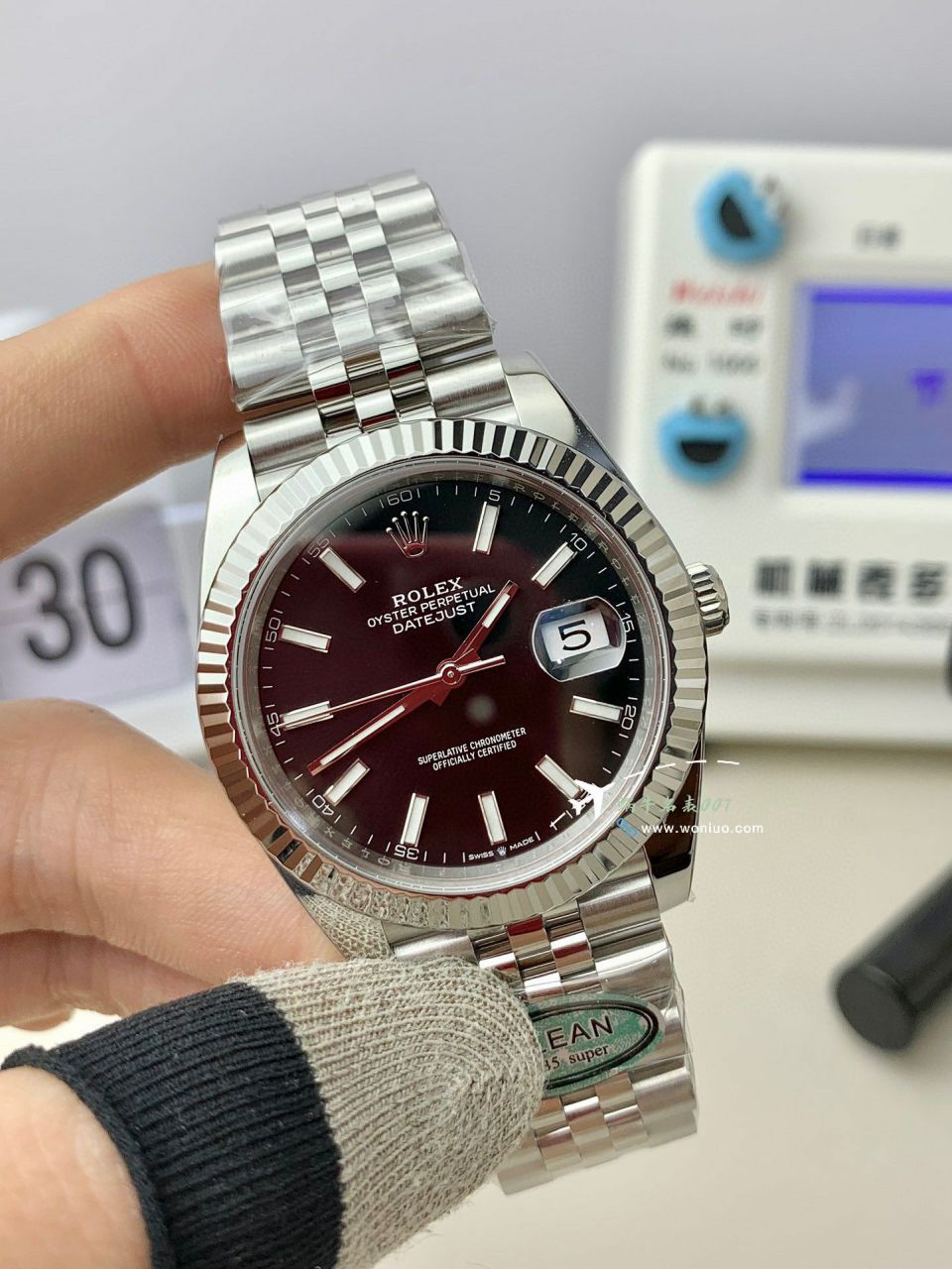 Clean厂劳力士日志41MM最好m126333-0010腕表 / R878